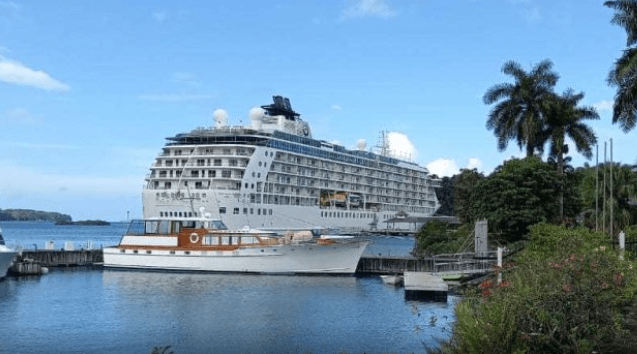 Port Antonio, Jamaica welcomes The World Cruise Ship as Tourism Industry Reopens