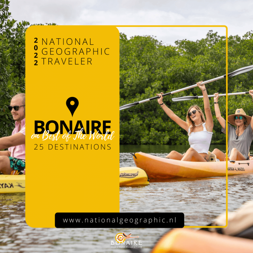 National Geographic Traveler “Best of the World 2022” from Bonaire
