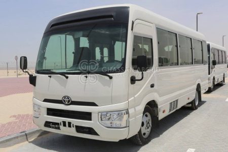 toyota coaster for 22 people year 2023