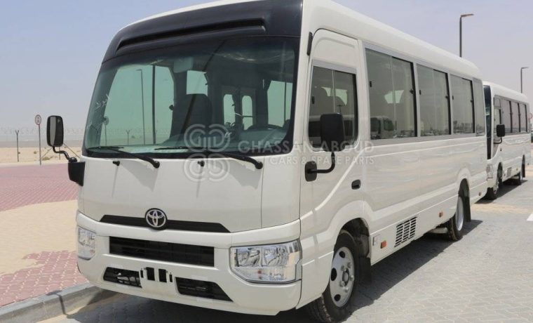 toyota coaster for 22 people year 2023