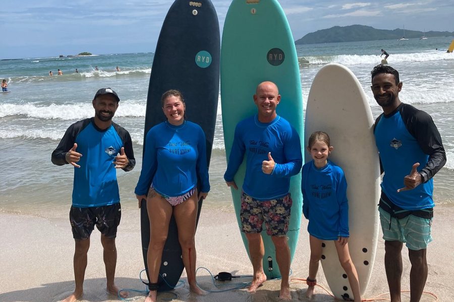 surf lesson tamarindo