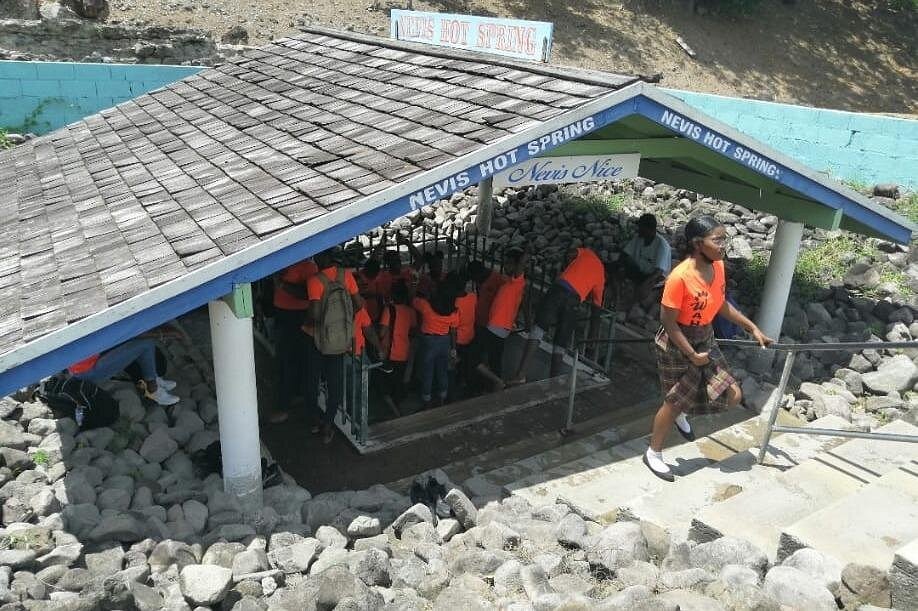 Nevis hot springs experience