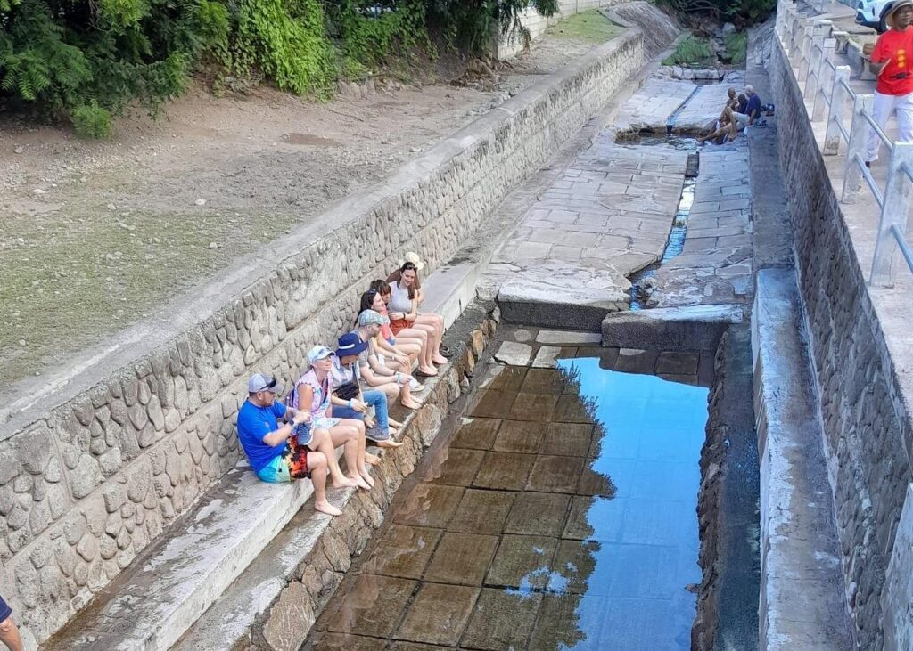 Nevis hot springs experience