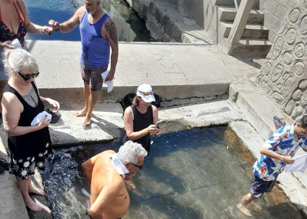 Nevis hot springs experience