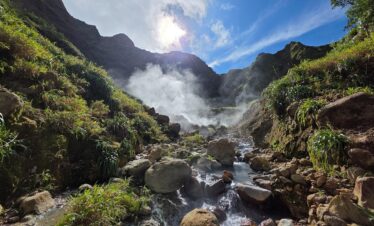 Explore Boiling Lake Guided hike with Hot springs and Gorge Swim