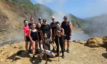 Explore Boiling Lake Guided hike with Hot springs and Gorge Swim